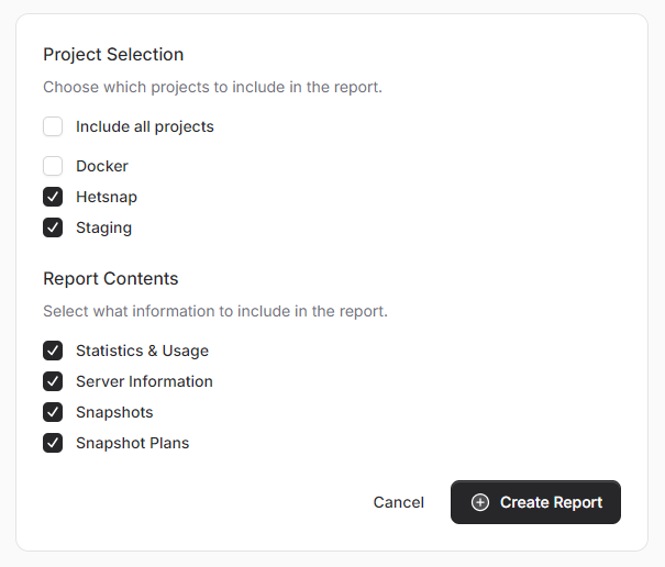 Stay informed with automated reports
